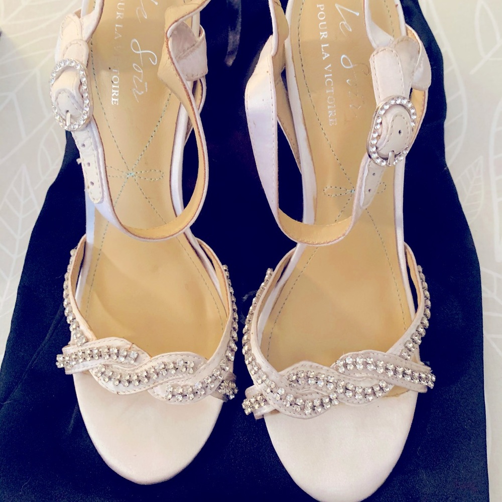 Wedding Shoes Le Soir Pour le Voctoire I DO